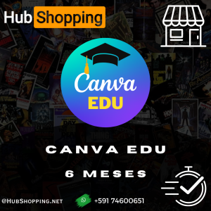 CANVA PRO EDU | 1 CUENTA | 6 MESES | DROP