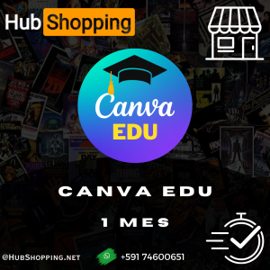 CANVA PRO EDU | 1 CUENTA | 1 MES | DROP