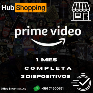 PRIME VIDEO | COMPLETA | 1 MES